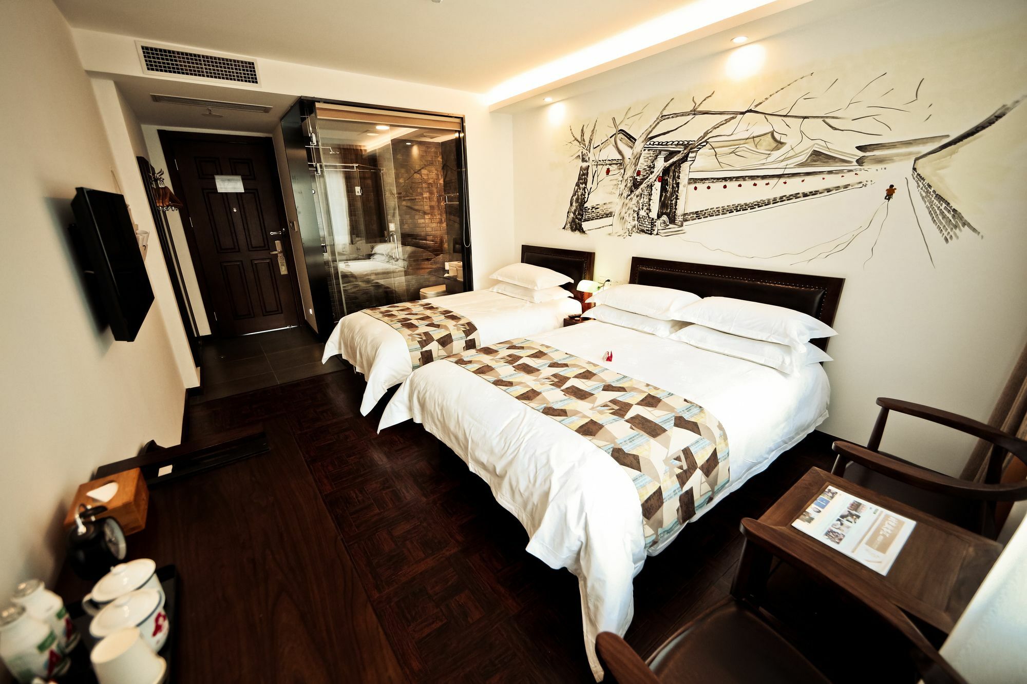 Nost Algia Hotel Near Beijing Panjiayuan Antique Market- Beijing Happy Valley, Cbd, China Zun And Sanlitun, Tian'Anmen Square, Free Ice Cream, Mineral Water, Coffee, Snacks And Laundry Service, Free Gymnastic, English Communication Well المظهر الخارجي الصورة